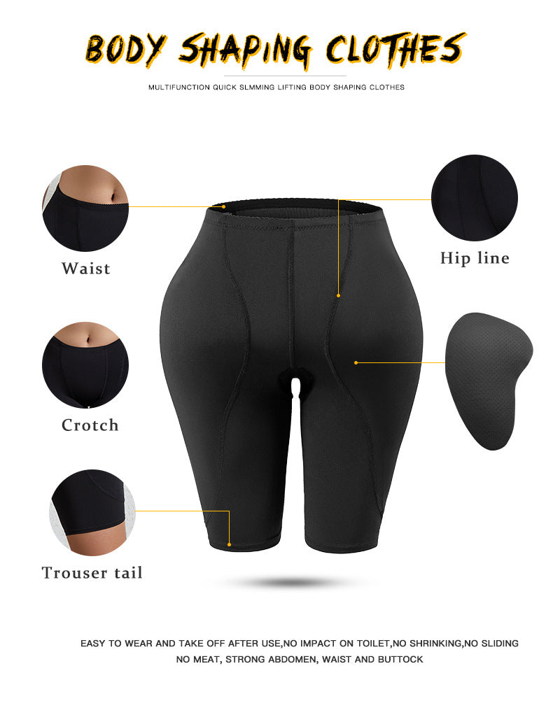 S663 Selecfit Low waist padded hips knee length