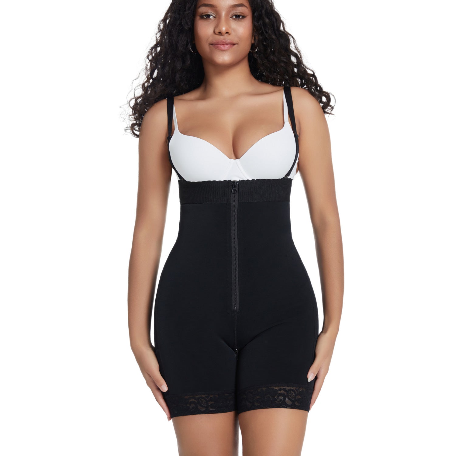 S52300 Selecfit Bodysuit R\Straps center zip...