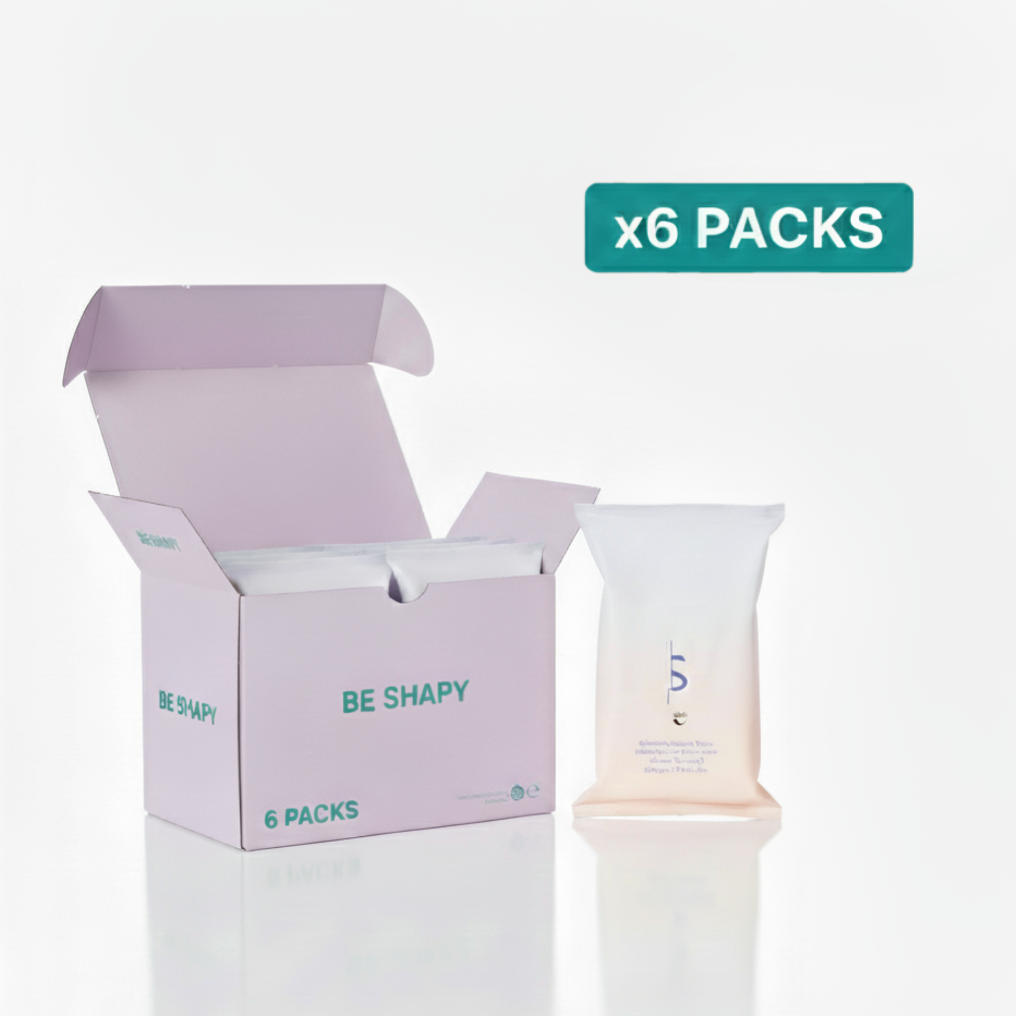 BE SHAPY BODYWIPEX20