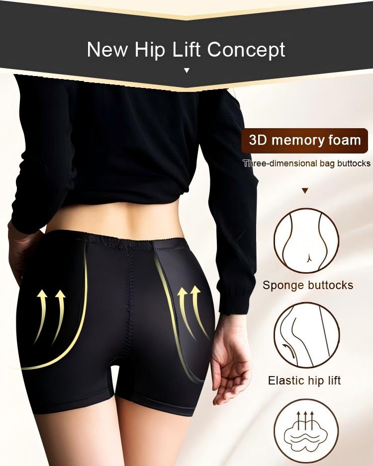 S666 Seamless Padded Hips Short